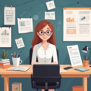 Professional blog post illustration