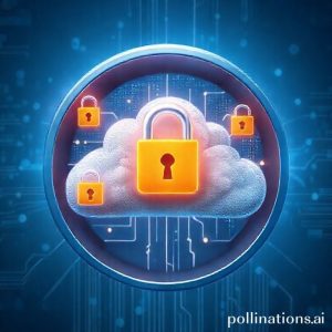 An image depicting a secure private cloud environment, with padlock icons and data flowing within a controlled, enclosed space. It should symbolize data security, enterprise control, and the Confluent Private Cloud.