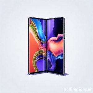 Ilustrasi Galaxy Z Fold7 yang dilipat dan dibuka, menyoroti desain foldable yang inovatif dan layar yang lebih besar.