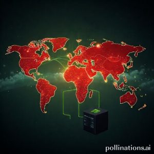 Ilustrasi jaringan edge global Akamai yang terhubung dengan server-server NVIDIA GPU, menunjukkan panah data yang mengalir cepat dari perangkat di tepi jaringan ke infrastruktur cloud yang terdistribusi.